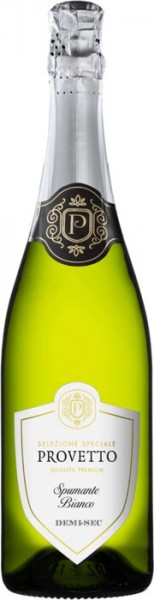 Игристое вино "Provetto" Bianco Demi-Sec